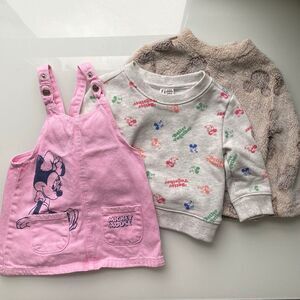 Baby Girl Disney Mickey Mouse Lot size 6-18 months